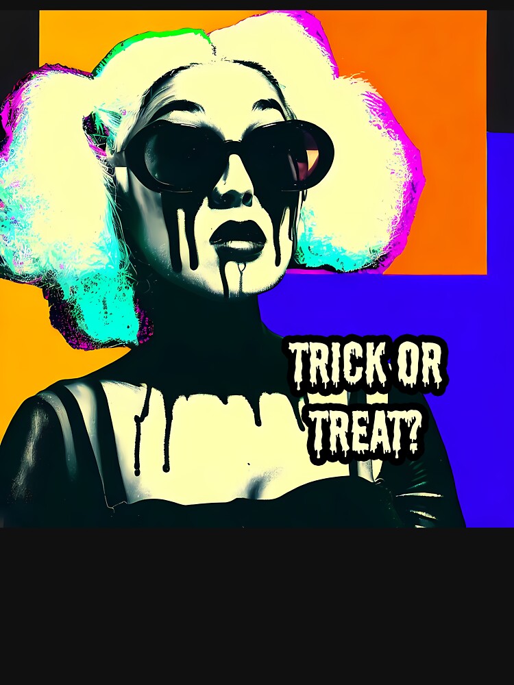 Trick or Treat? Halloween Pop Art by OzzFrequency