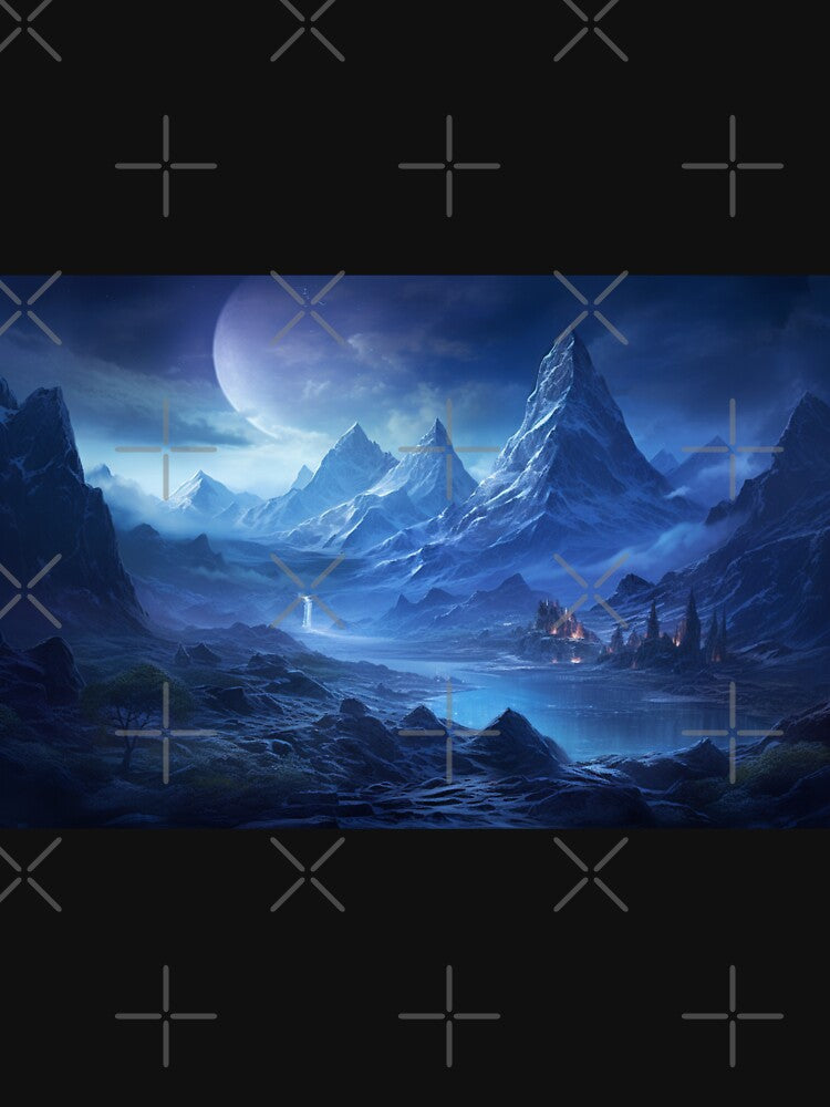 Fantasy Landscape - Village on the Lake by Fantasy Masterpiece