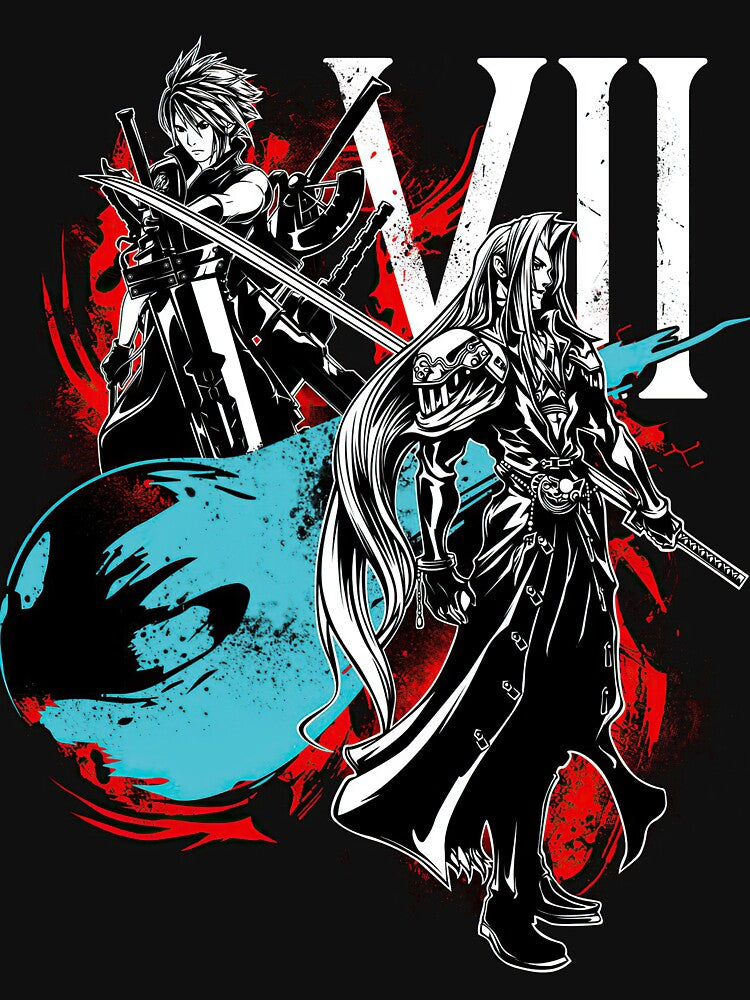 Fantasy VII Rivalry by zippernece