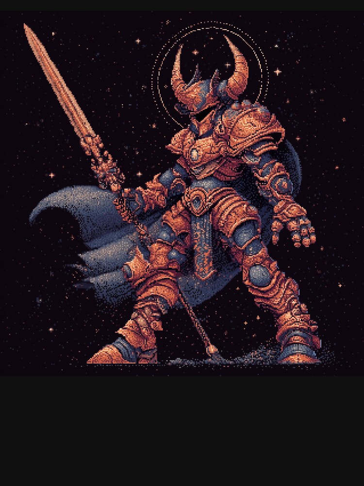 Knight Pixel Art by Kaos-Bit