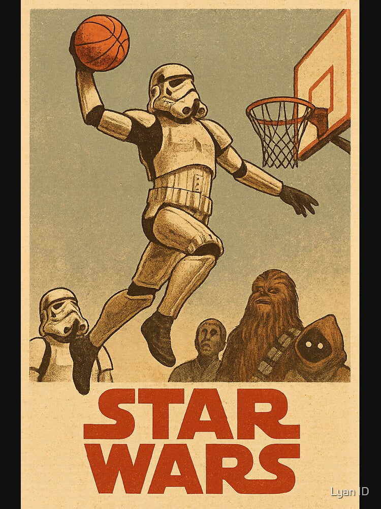 Dunk Wars – The Stormtrooper Slam by Lyan ID