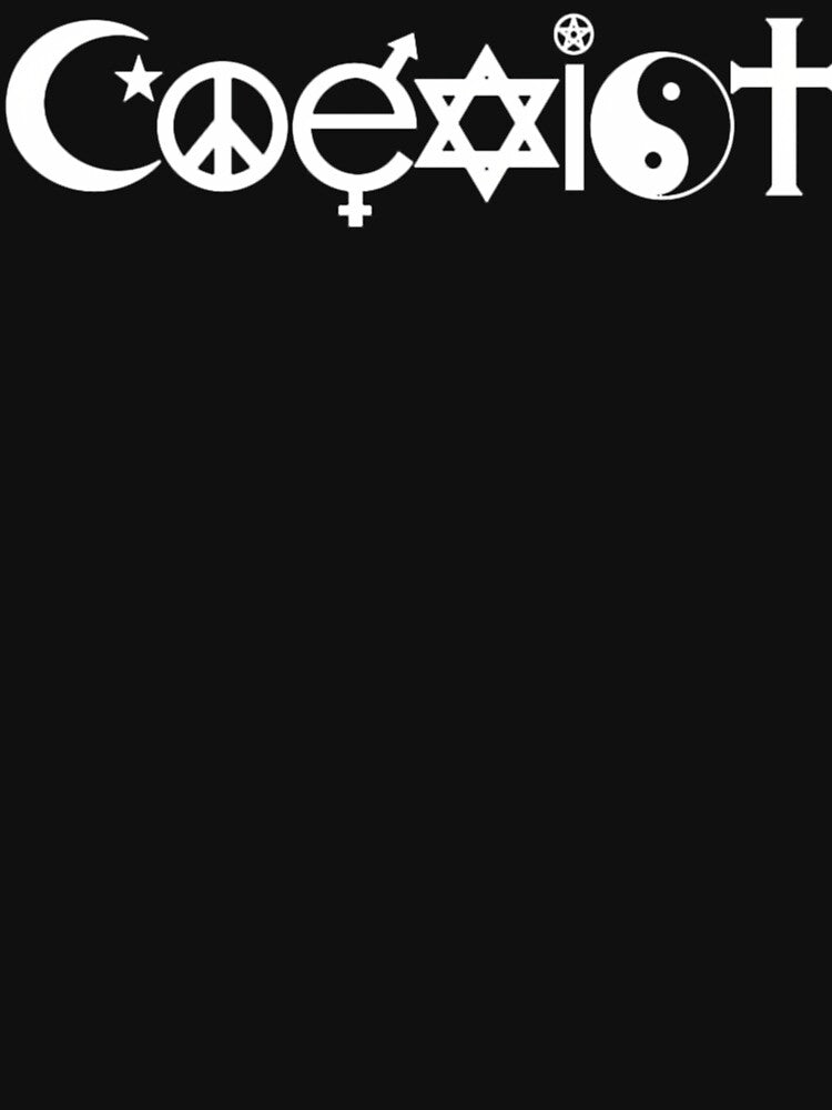 Coexist White by DACKMEN-83