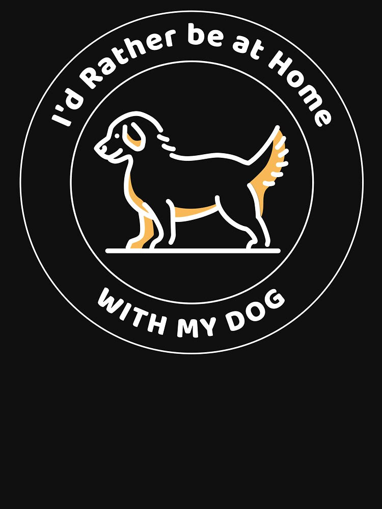 I'd Rather be at Home with my Dog by JMBoy