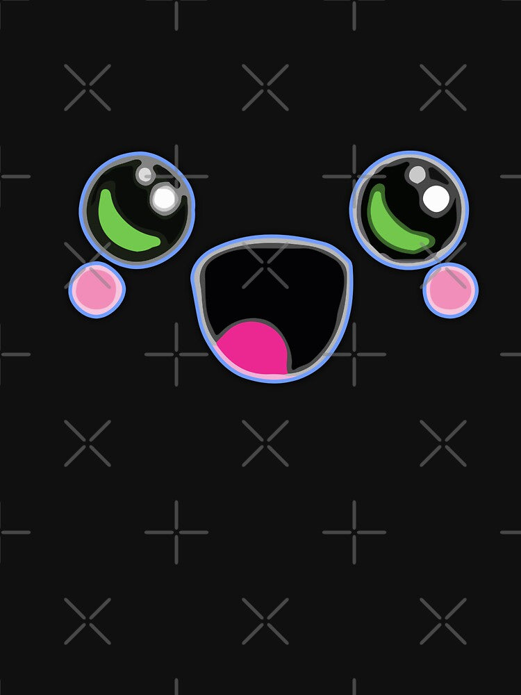 cute green eye mega happy face by Kam-designs