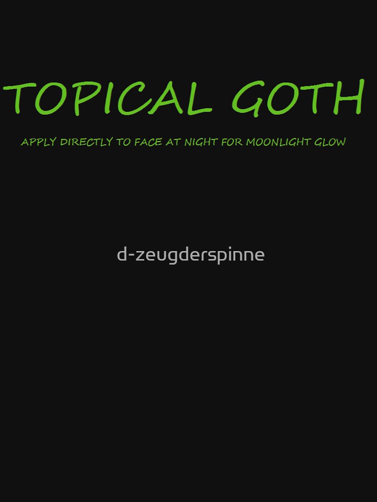 Topical Goth by d-zeugderspinne