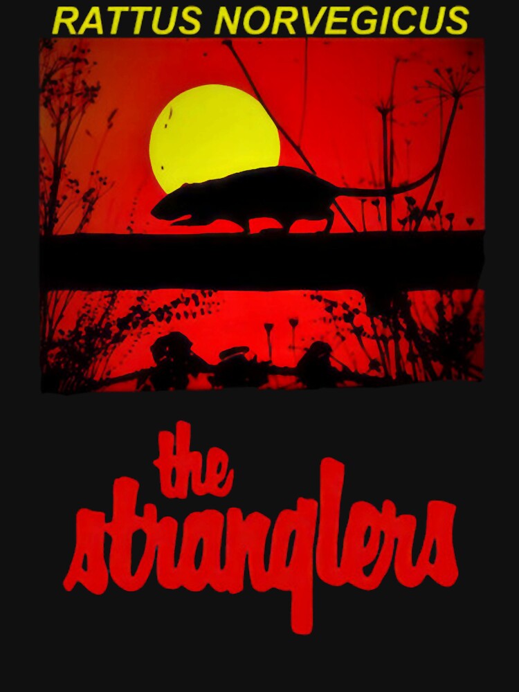 The Stranglers The Common Rat Album Art 80s Retro Punk Band by Ayslv