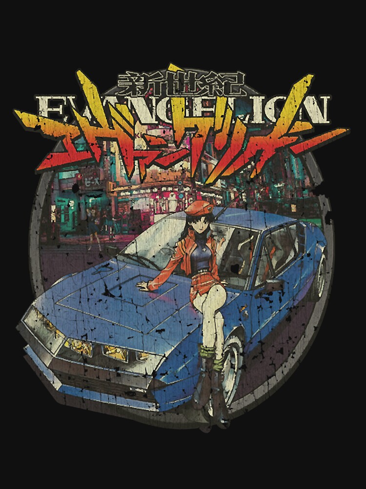 Evangelion Misato Katsuragi 1995 T-Shirt by Iadiena09