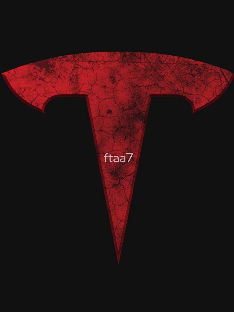 Tesla Grunge Weathered Logo by ftaa7