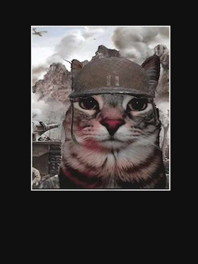 Thousand Yard Stare Cat by leowari