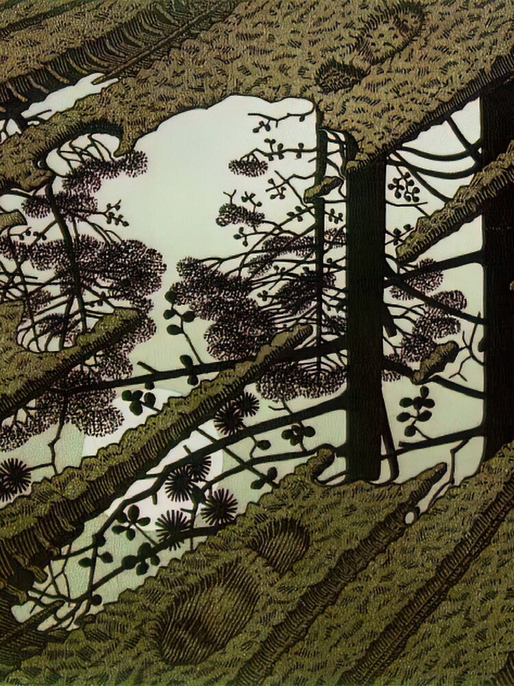 Puddle by M.C. Escher by AestheticsXarts