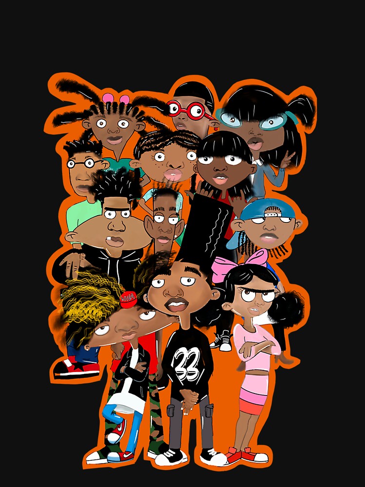 90S Theme Afro Nostalgia by BeatriceKling