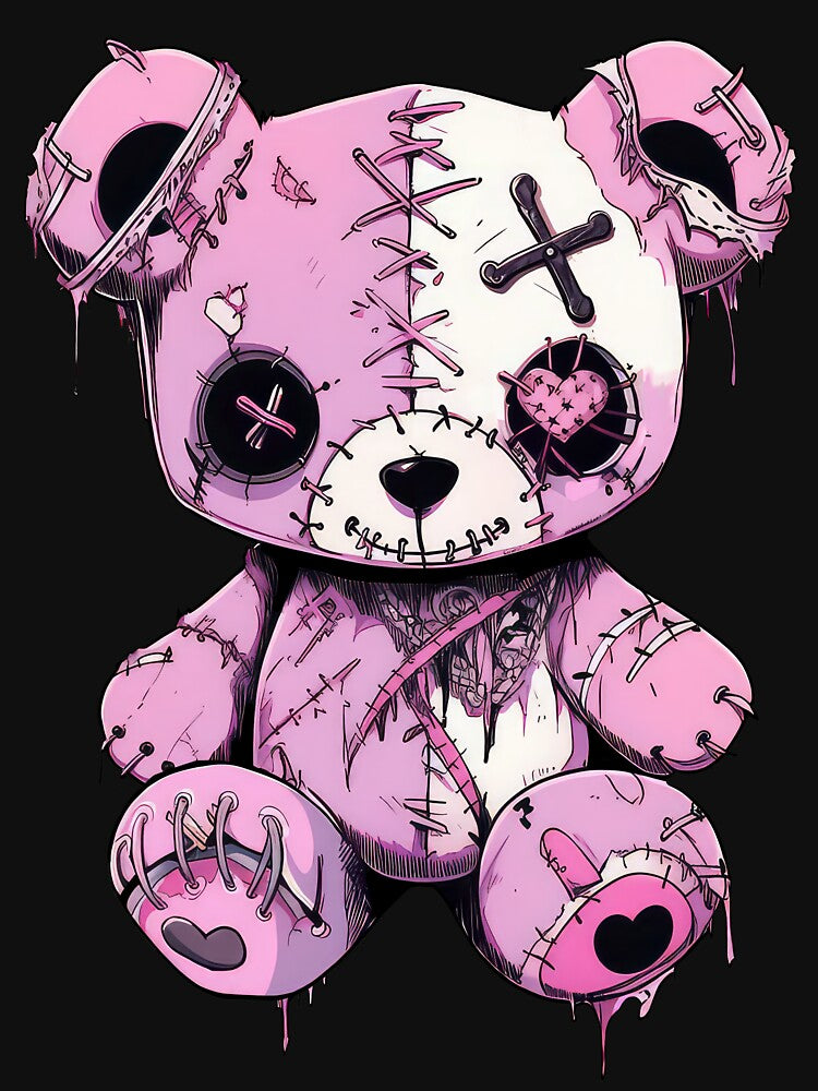 Pastel Goth Design For Women Graphic Design Anime Kawaii by BlueBerry-Pengu
