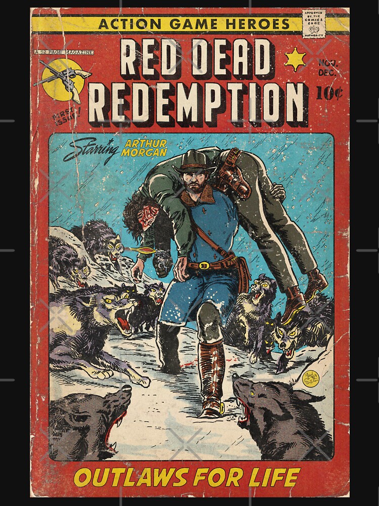 "Outlaws For Life" Comic Book Cover Fan Art by MarkScicluna