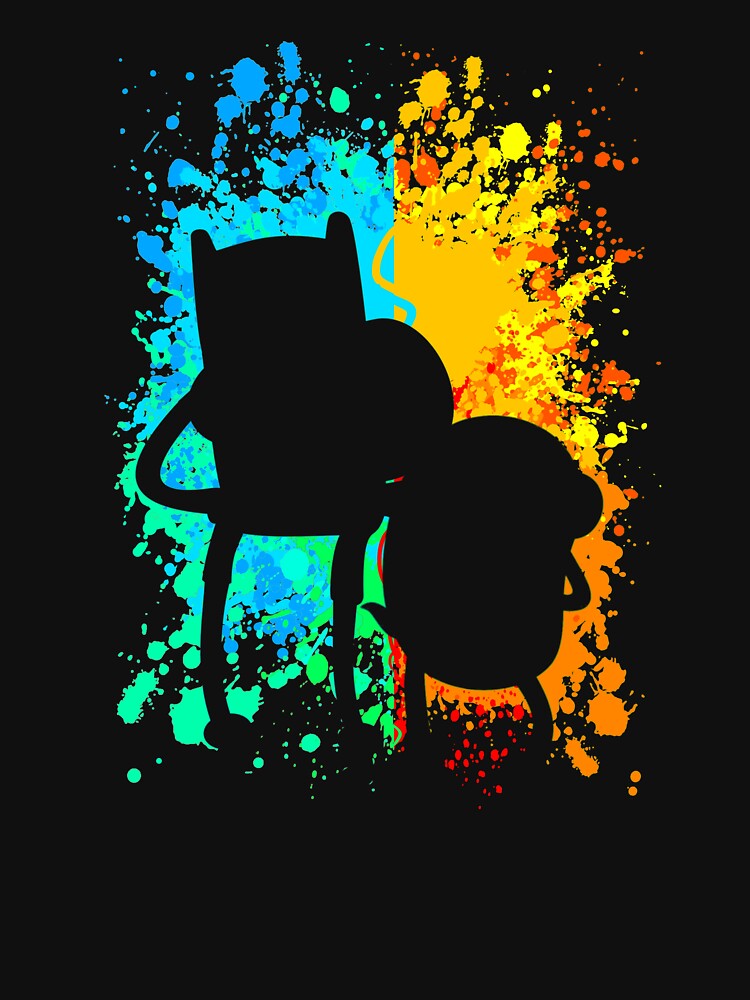 Adventure Time Finn and Jake Paint Splatter Shirt by JaneFlame