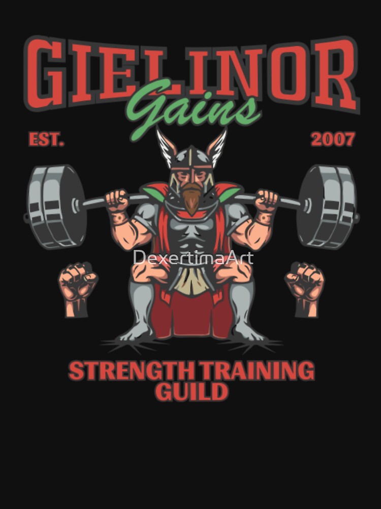 Gielinor Gains Strength Training Guild RuneScape by DexertimaArt