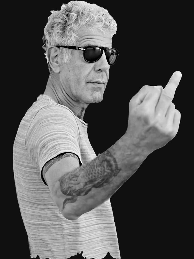 Anthony Bourdain Cool by eyibovarhaanq