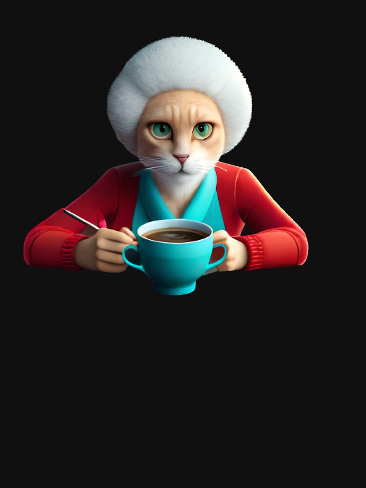Coffee Lover Cat Mother by mdpzart