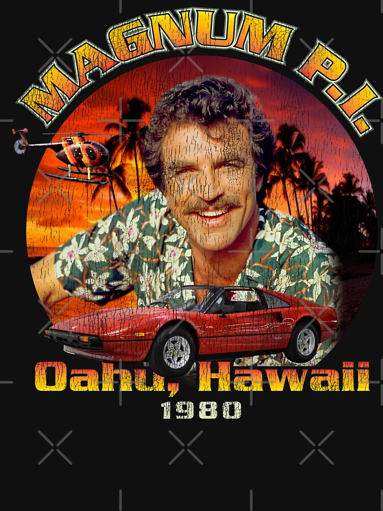 Thomas Magnum PI Retro 1980 Worn by Alema Art