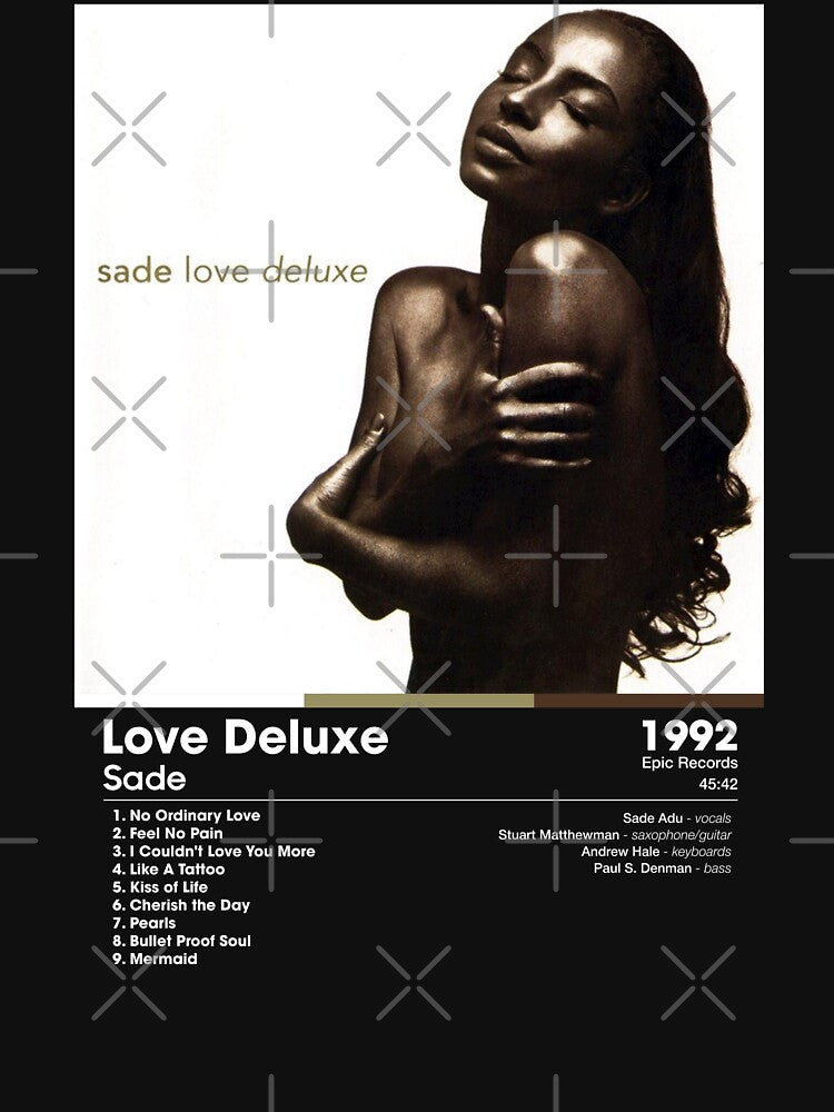 Sade - Love Deluxe | Album Card by theoralcollage