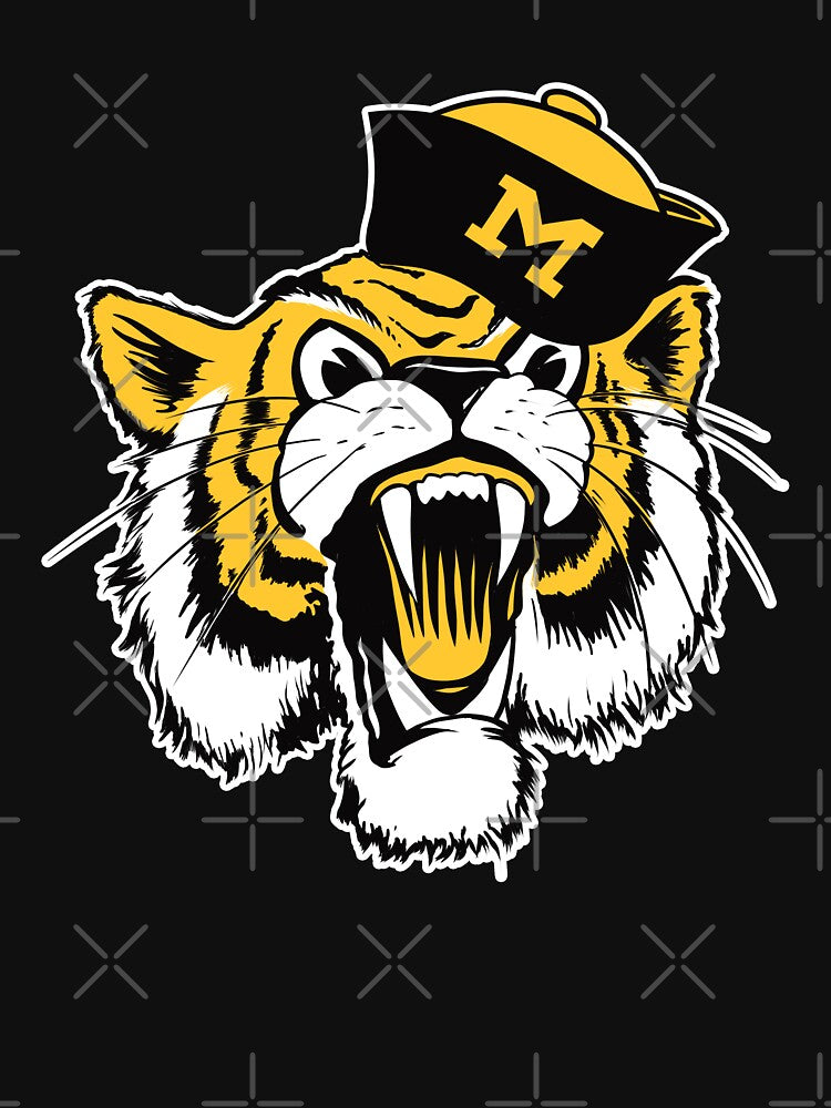 Vintage Truman Tiger mascot by Osprey Tees
