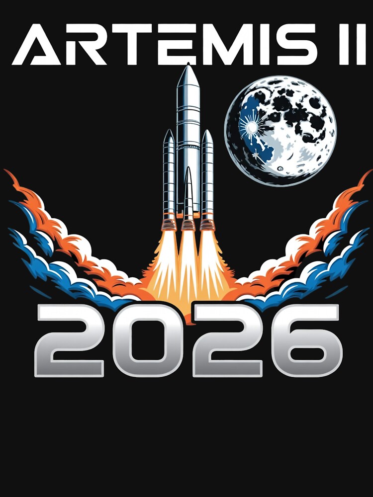 Artemis II 2026 NASA Moon Mission Space Rocket Launch by PEPENK