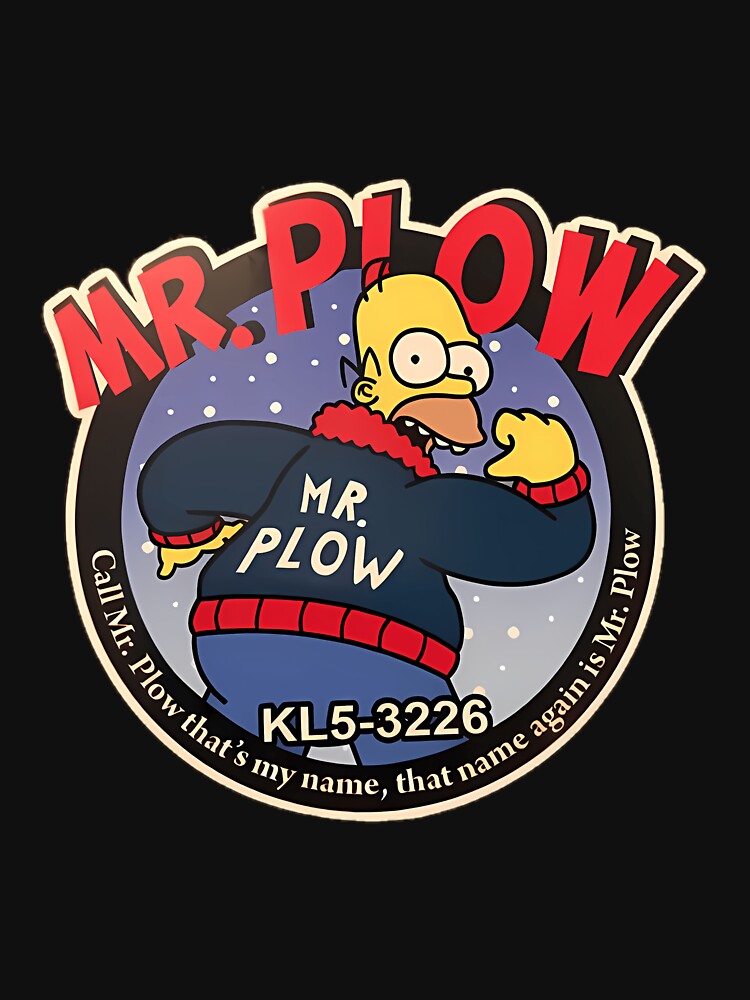 That Name Again Is Mr. Plow KL5-3226 Logo Meme by MaxalimetovArt