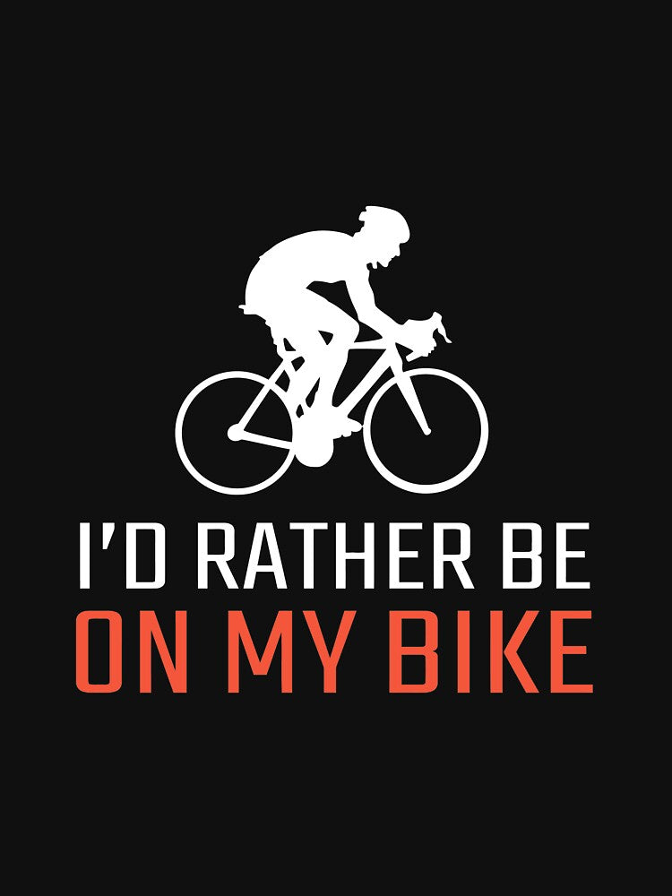 I'D Rather Be Funny Cycling Gifts Cycling Novelty Gifts by ubacheri48
