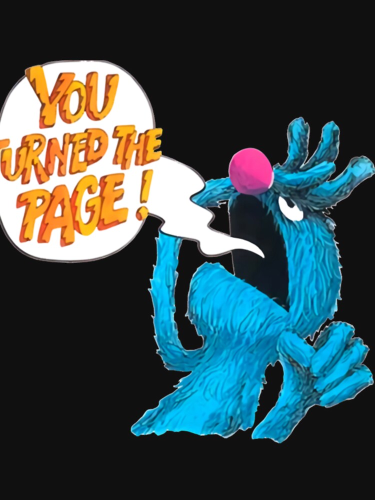 Retro Vintage The Monster at The end of This Book Gift For Fans by JudithMBarton