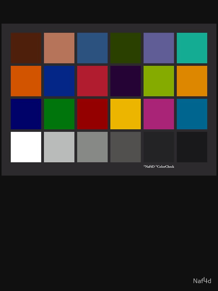 Color Checker Chart by Naf4d