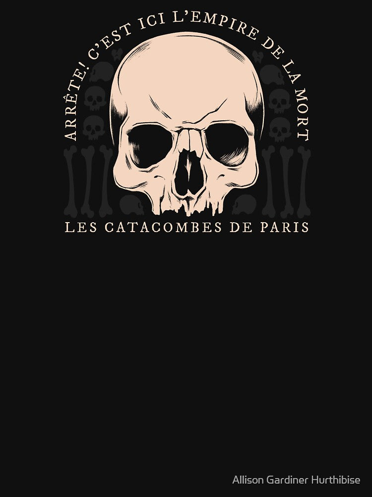 Paris Catacombs by Allison Gardiner Hurthibise