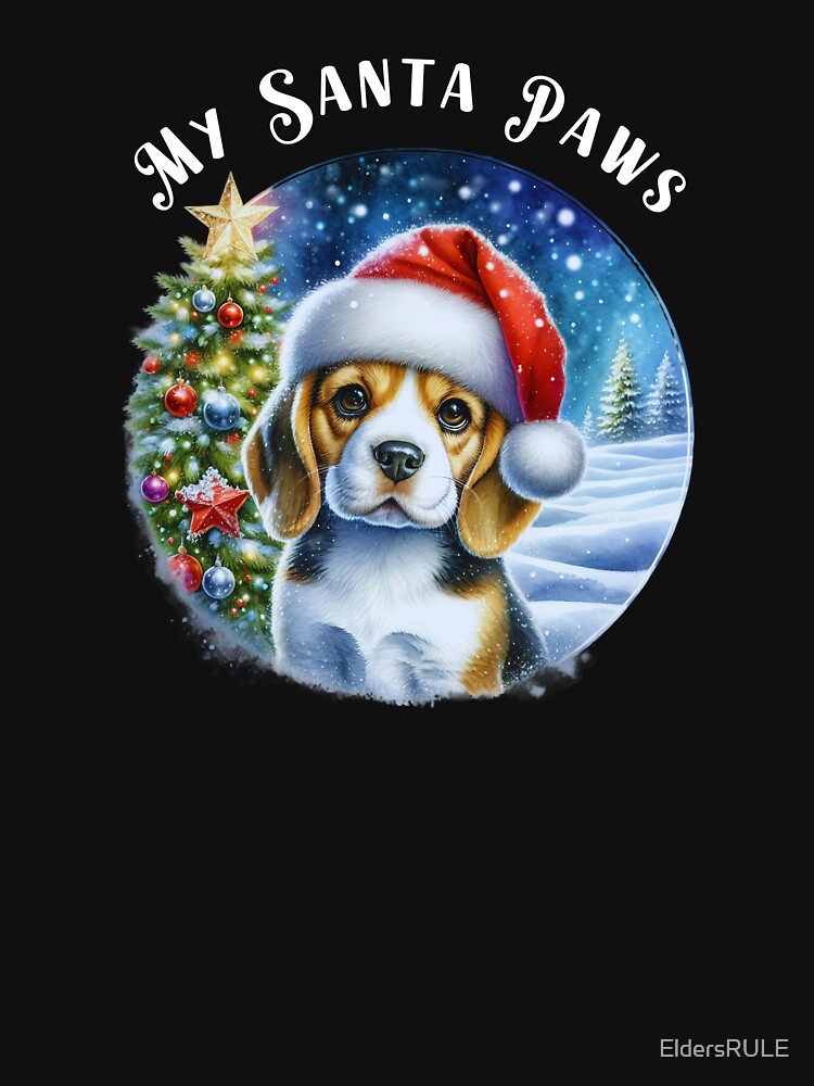 My Santa Paws Christmas for Beagle Lovers by EldersRULE