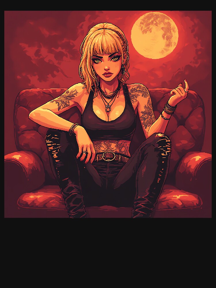Retro cool Beautiful Girl by pexoboy