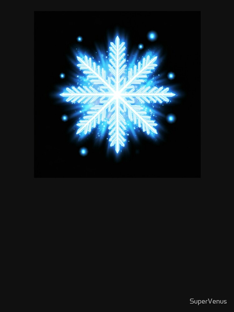 Energy Snowflake - Christmas 2024 Holiday by SuperVenus