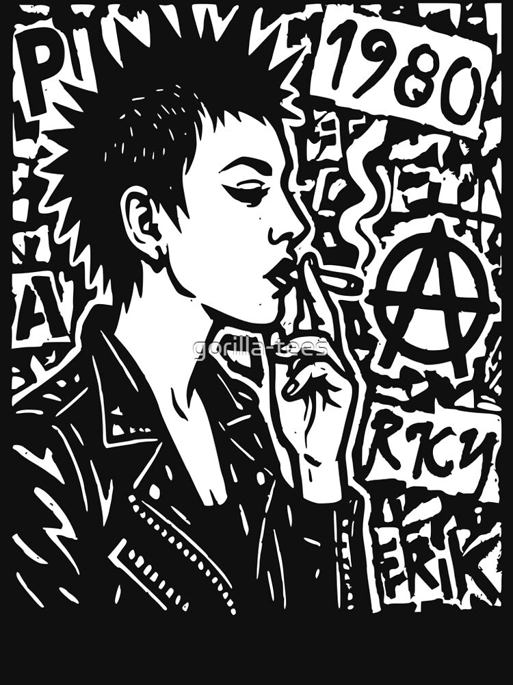 Punk 1980s Nostalgia by gorilla-tees