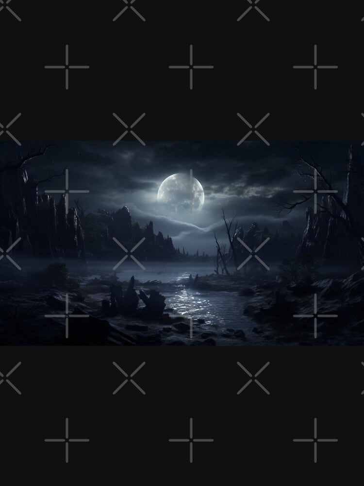 Dark Fantasy Landscape - Werewolf's Moon by Fantasy Masterpiece
