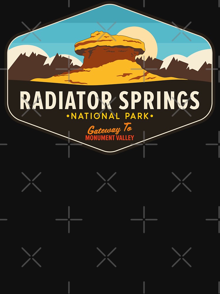 Radiator Springs National Park: Gateway to Monument Valley by magrodanny