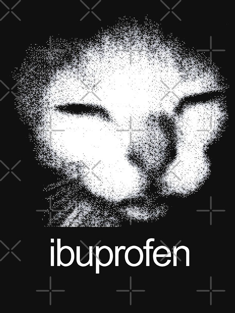 Cat Meme Ibuprofen by NF Designs Studio DTF