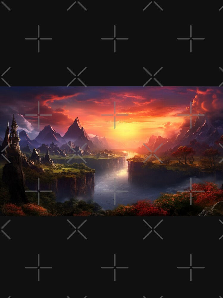 Fantasy Landscape - Realm of Ravengorge by Fantasy Masterpiece