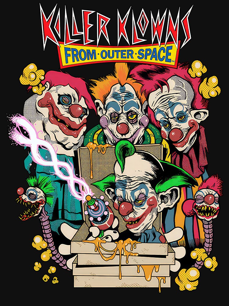 Retro 90s Killer Klowns by JosephFinleyoe