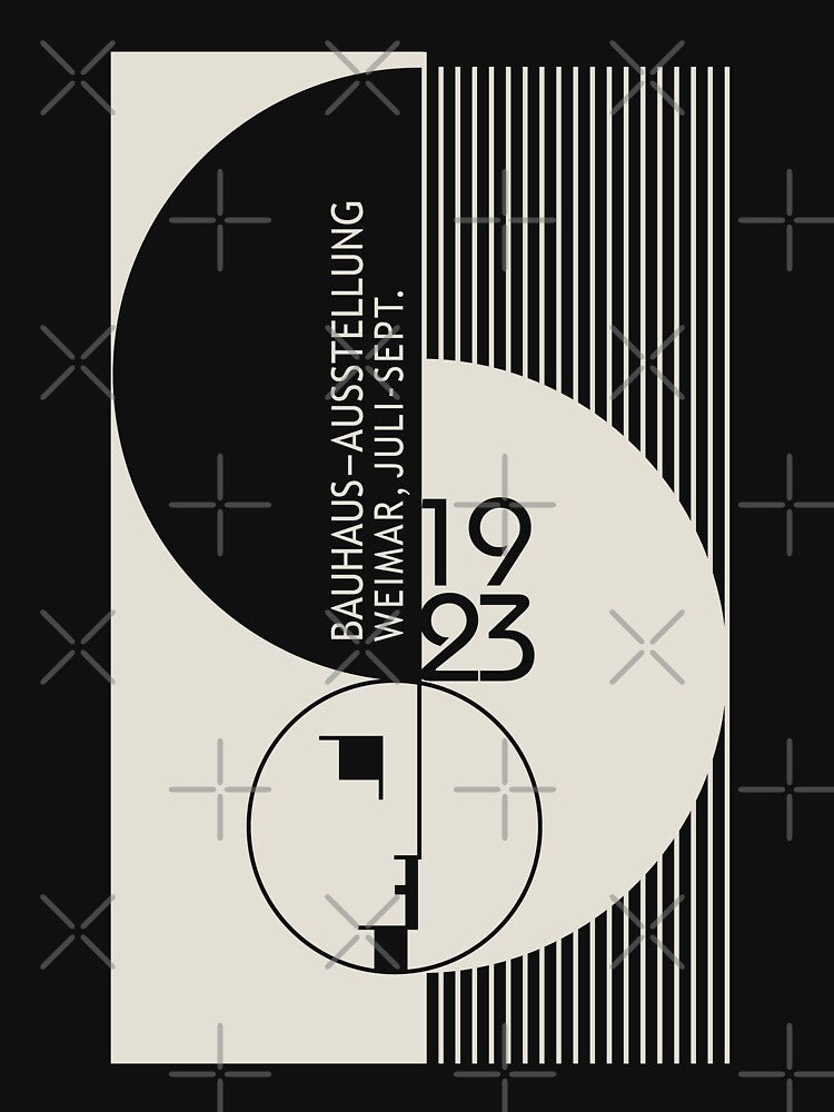Bauhaus Exhibition Art by SurfolioPrints