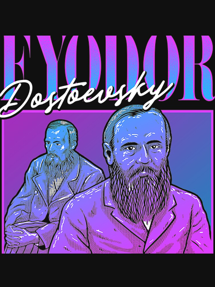 Dostoevsky T-ShirtFyodor Dostoevsky 90s Bootleg by ChapMarou