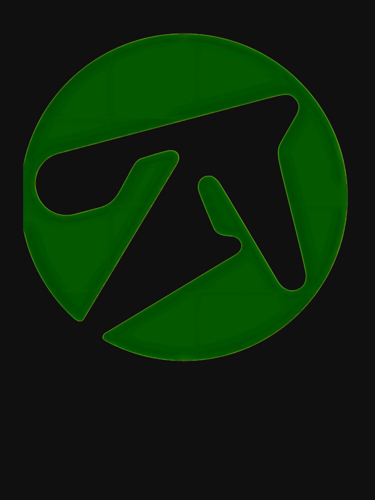 Aphex Twin Alternative Style Logo In Green by GaryCStuart