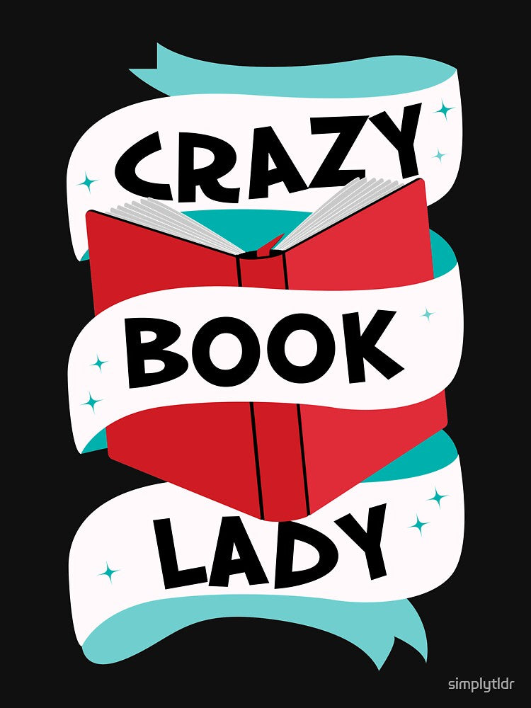 Book Nerd Shirts For Women Crazy Book Lady Apparel by simplytldr