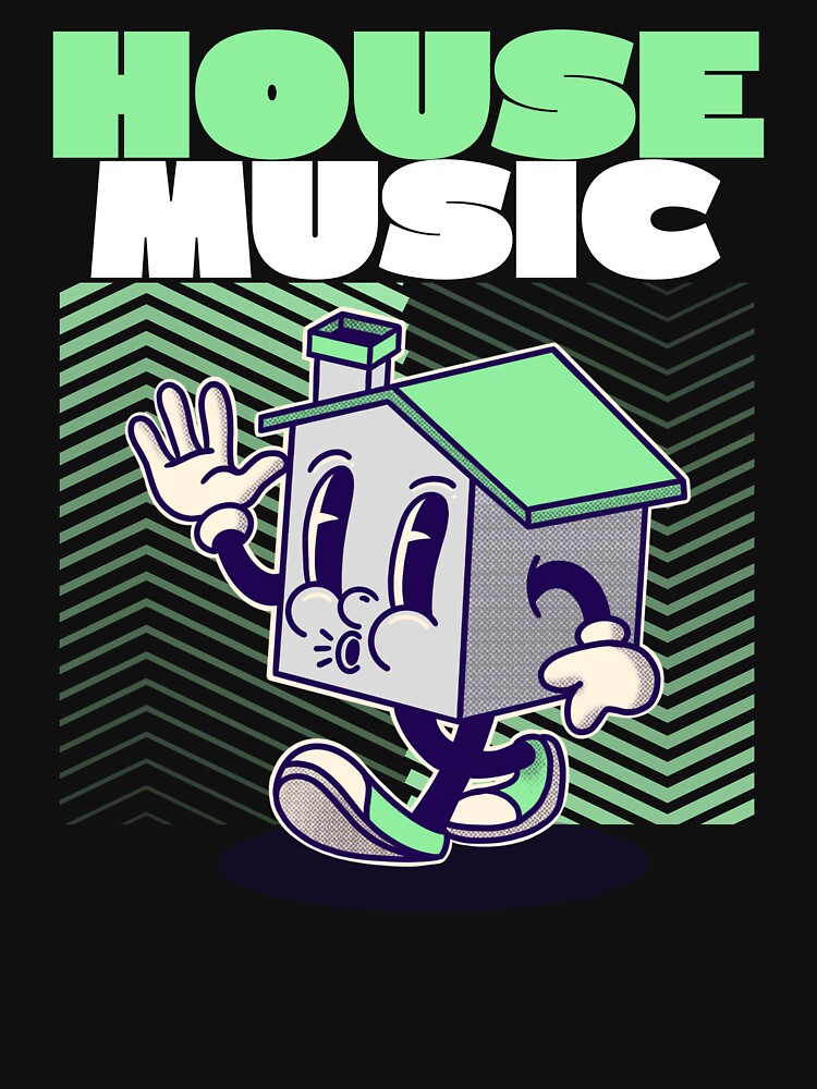 HOUSE MUSIC  - Character (Green) by Discothreadz