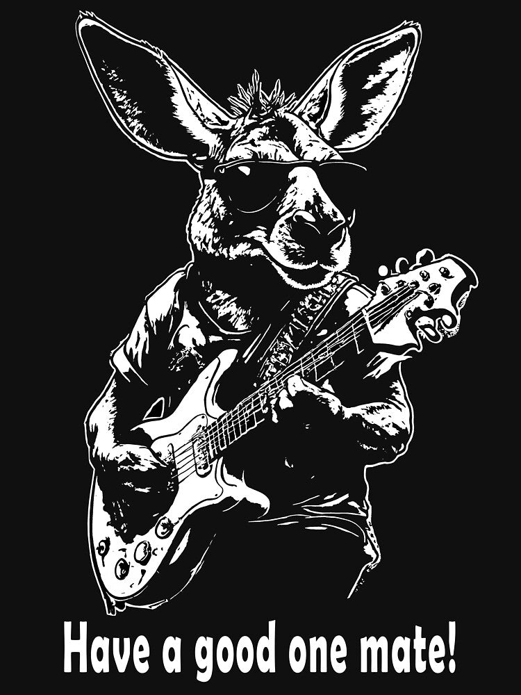 Australia Kangaroo T-shirt - Aussie T-Shirt by Abby Eagle