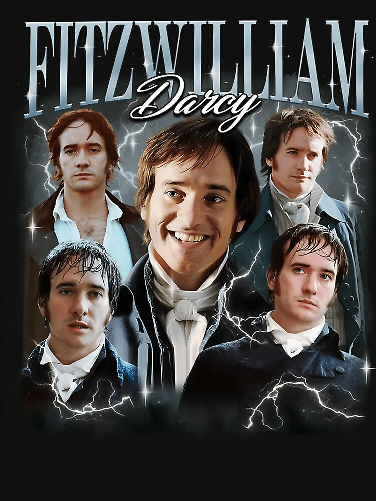 Fitzwilliam Darcy Pride  Prejudice Retro Movies by BradleyBrink
