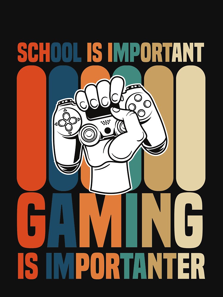 School Is Important But Gaming Is Importanter by medbdj