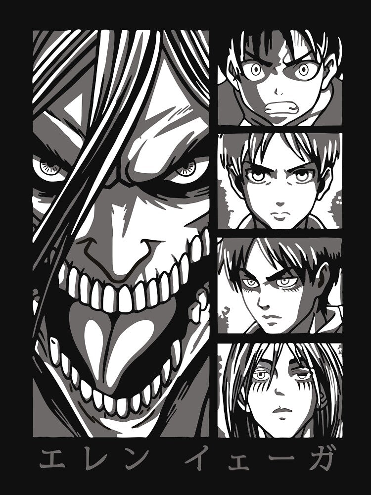 Eren Yeager Attack on titan, shingeki no kyojin by KCastleDesign