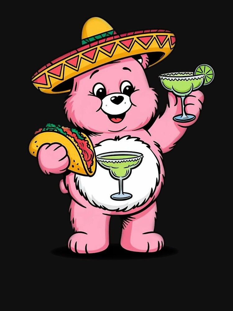 Cute Pink Margarita Bear by sdnative619