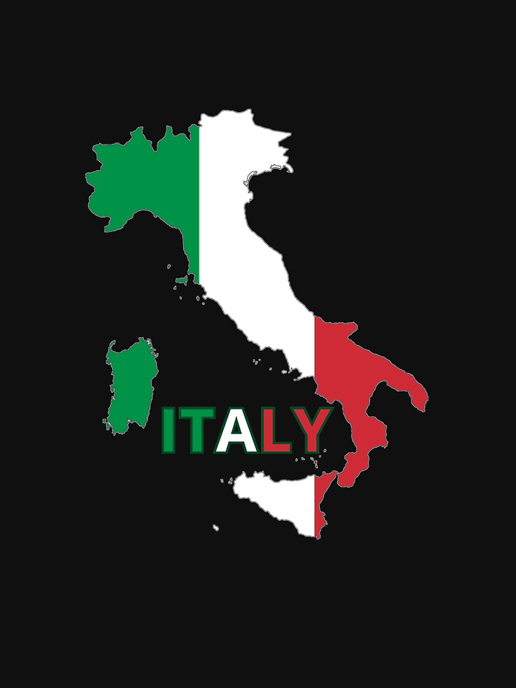 Italy Flag Map by AnimalsDH305